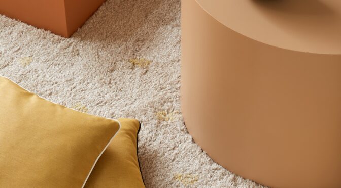 Ogeborg Dot – en handtuftad matta framtagen i samarbete med Note Design Studio